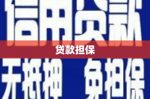峨眉贷款担保