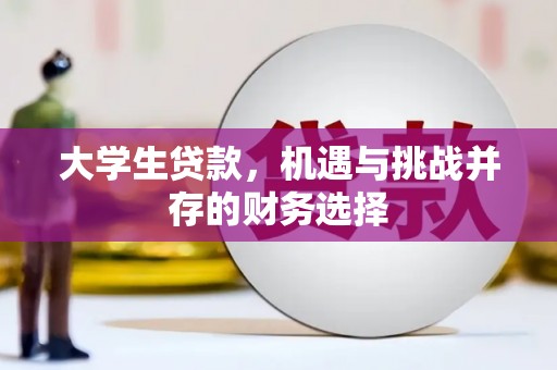 峨眉大学生贷款，机遇与挑战并存的财务选择