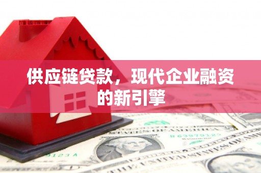 峨眉供应链贷款，现代企业融资的新引擎