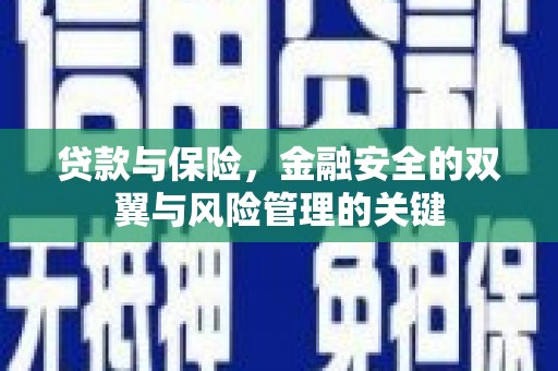 峨眉贷款与保险，金融安全的双翼与风险管理的关键