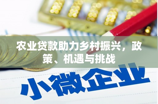 峨眉农业贷款助力乡村振兴，政策、机遇与挑战