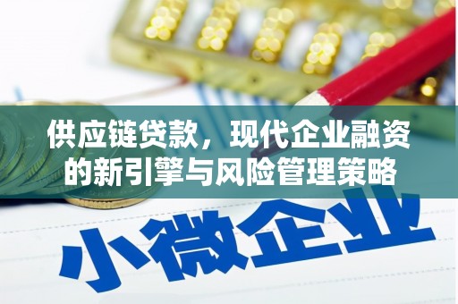 峨眉供应链贷款，现代企业融资的新引擎与风险管理策略
