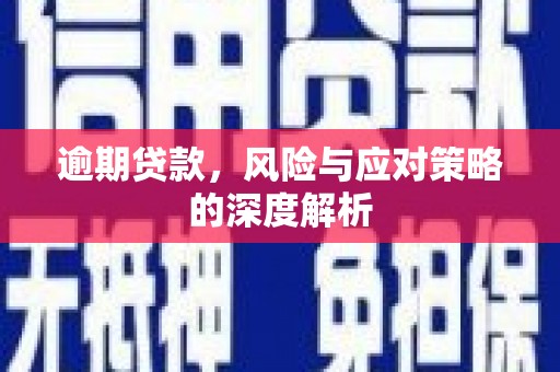 峨眉逾期贷款，风险与应对策略的深度解析