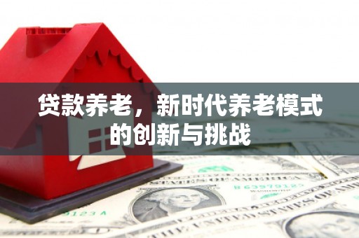 峨眉贷款养老，新时代养老模式的创新与挑战