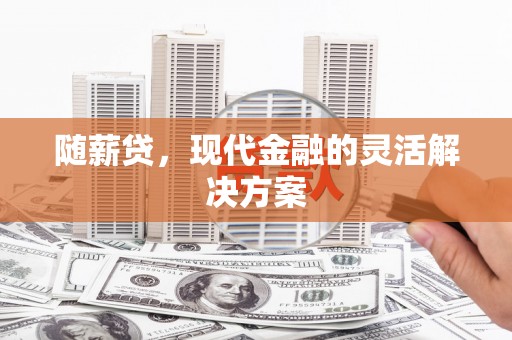 峨眉随薪贷，现代金融的灵活解决方案