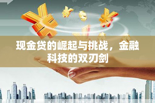 峨眉现金贷的崛起与挑战，金融科技的双刃剑