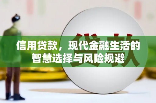 峨眉信用贷款，现代金融生活的智慧选择与风险规避