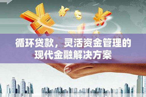 峨眉循环贷款，灵活资金管理的现代金融解决方案
