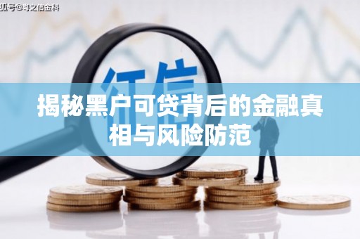 峨眉揭秘黑户可贷背后的金融真相与风险防范