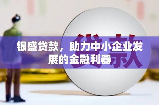 峨眉银盛贷款，助力中小企业发展的金融利器