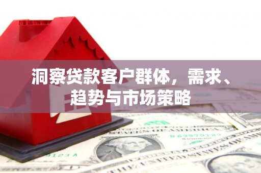 峨眉洞察贷款客户群体，需求、趋势与市场策略