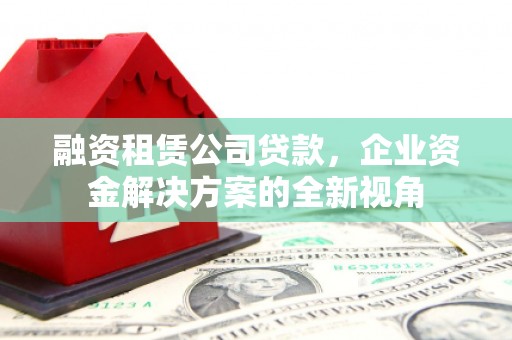 峨眉融资租赁公司贷款，企业资金解决方案的全新视角