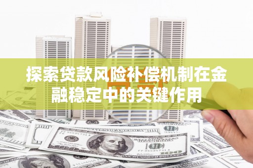 峨眉探索贷款风险补偿机制在金融稳定中的关键作用