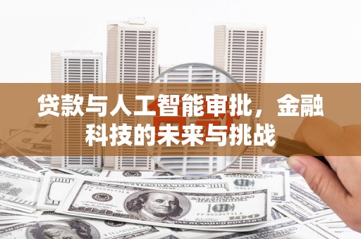 峨眉贷款与人工智能审批，金融科技的未来与挑战
