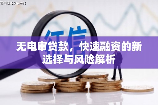 峨眉无电审贷款，快速融资的新选择与风险解析