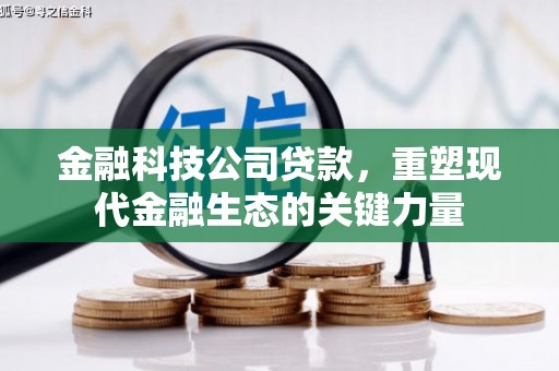 峨眉金融科技公司贷款，重塑现代金融生态的关键力量