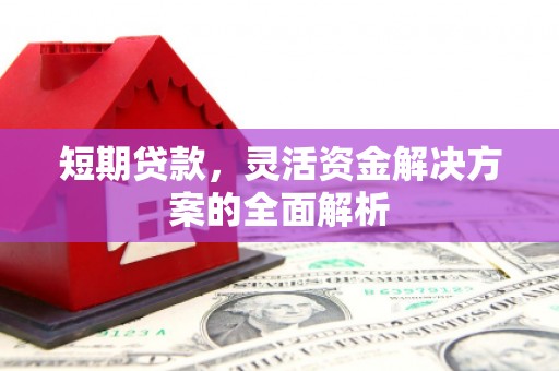 峨眉短期贷款，灵活资金解决方案的全面解析