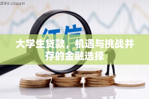 峨眉大学生贷款，机遇与挑战并存的金融选择