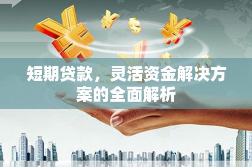 峨眉短期贷款，灵活资金解决方案的全面解析
