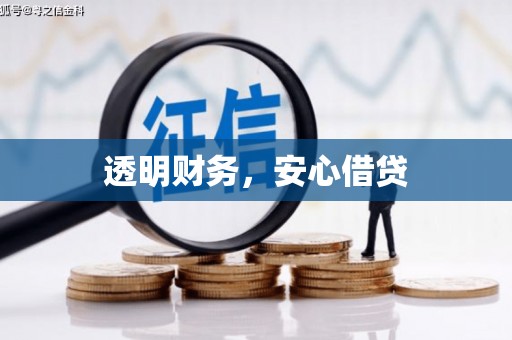 峨眉透明财务，安心借贷