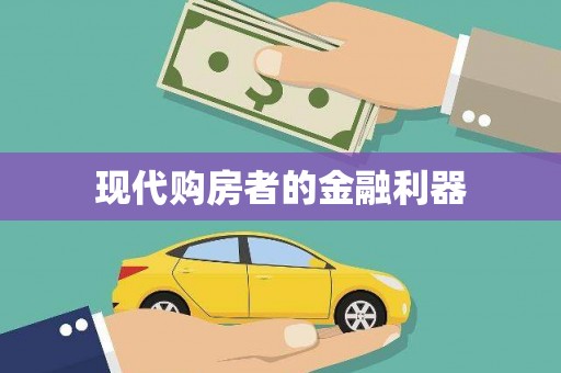 峨眉现代购房者的金融利器