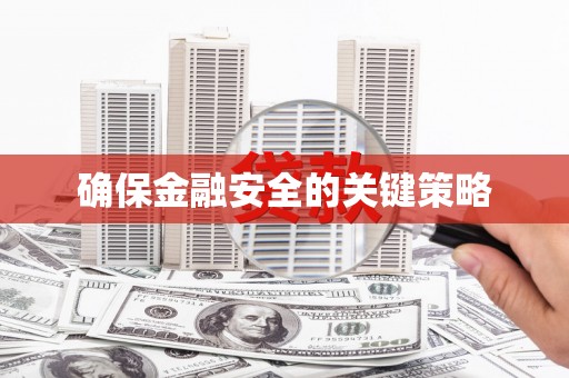 峨眉确保金融安全的关键策略